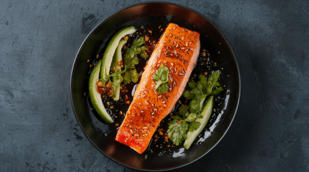 What is Miso Glazed Salmon Made Of?