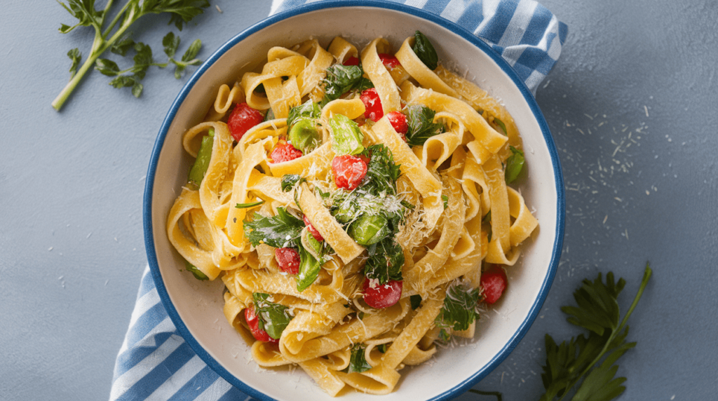 Fettuccine Primavera Pasta