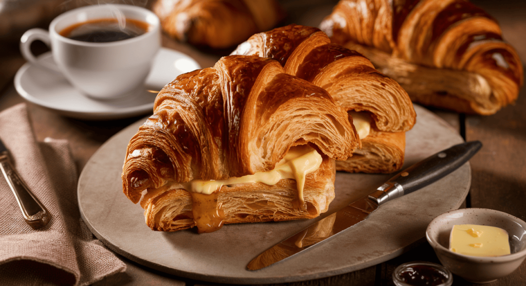 Who invented croissant toast?