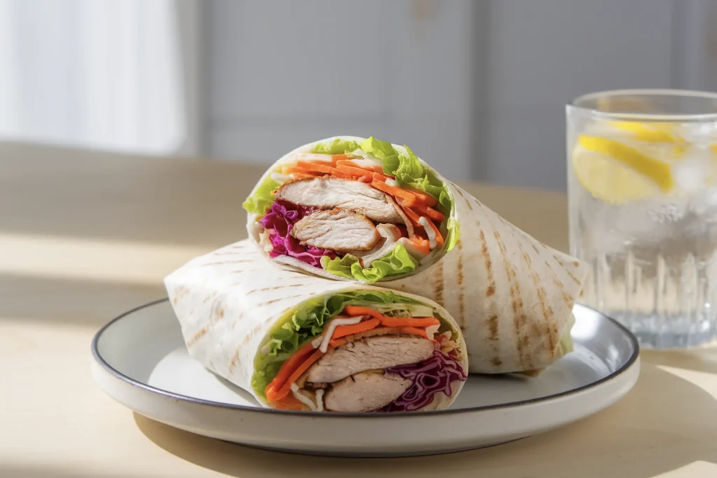 What is in the Grilled Chicken Cool Wrap?