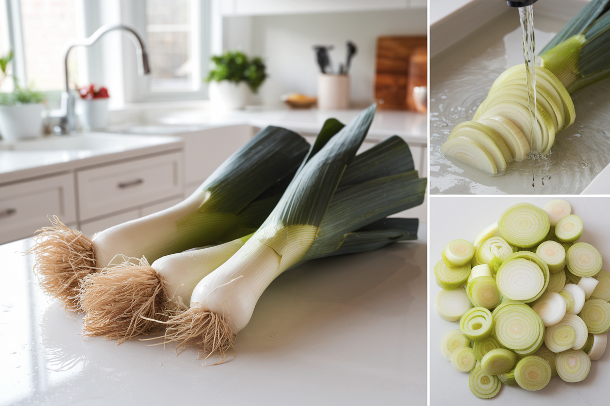 Step-by-Step Guide: How to Clean Leeks