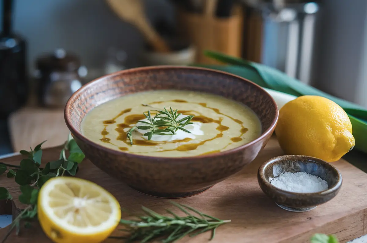  leek and potato soup 