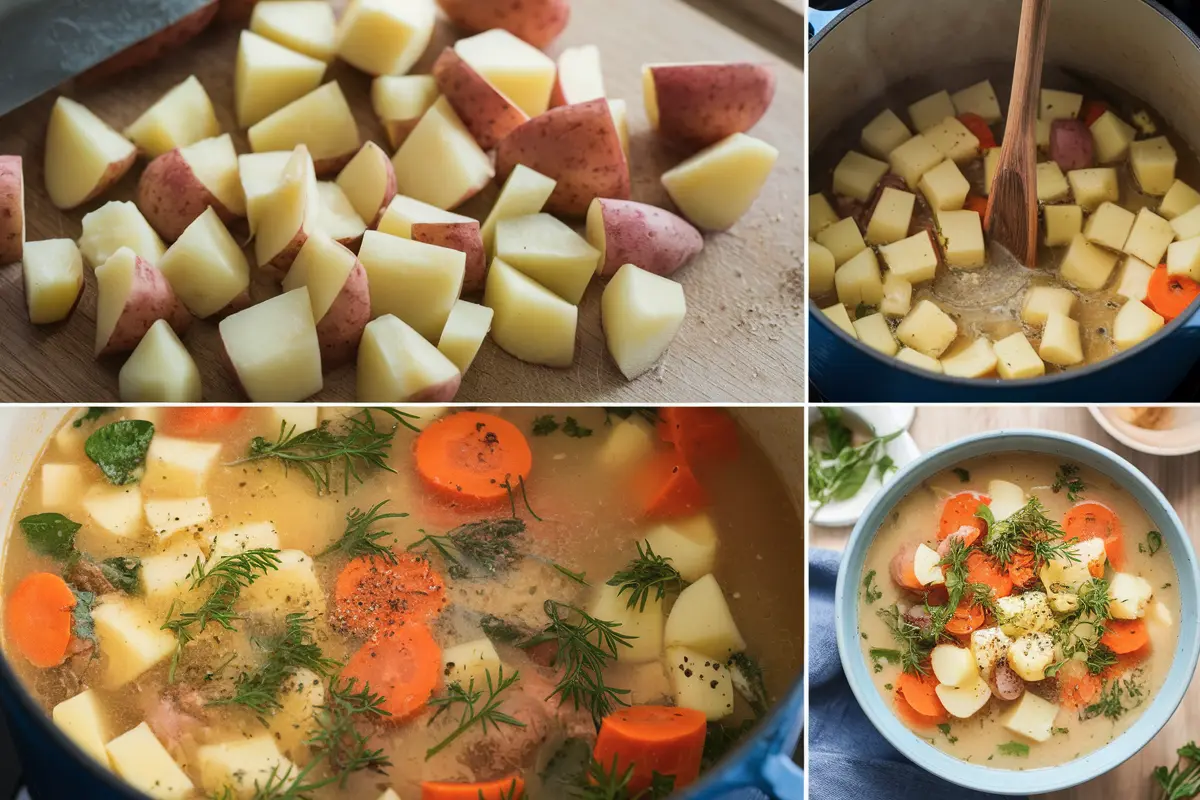 Cooking Potatoes Before Adding to Soup